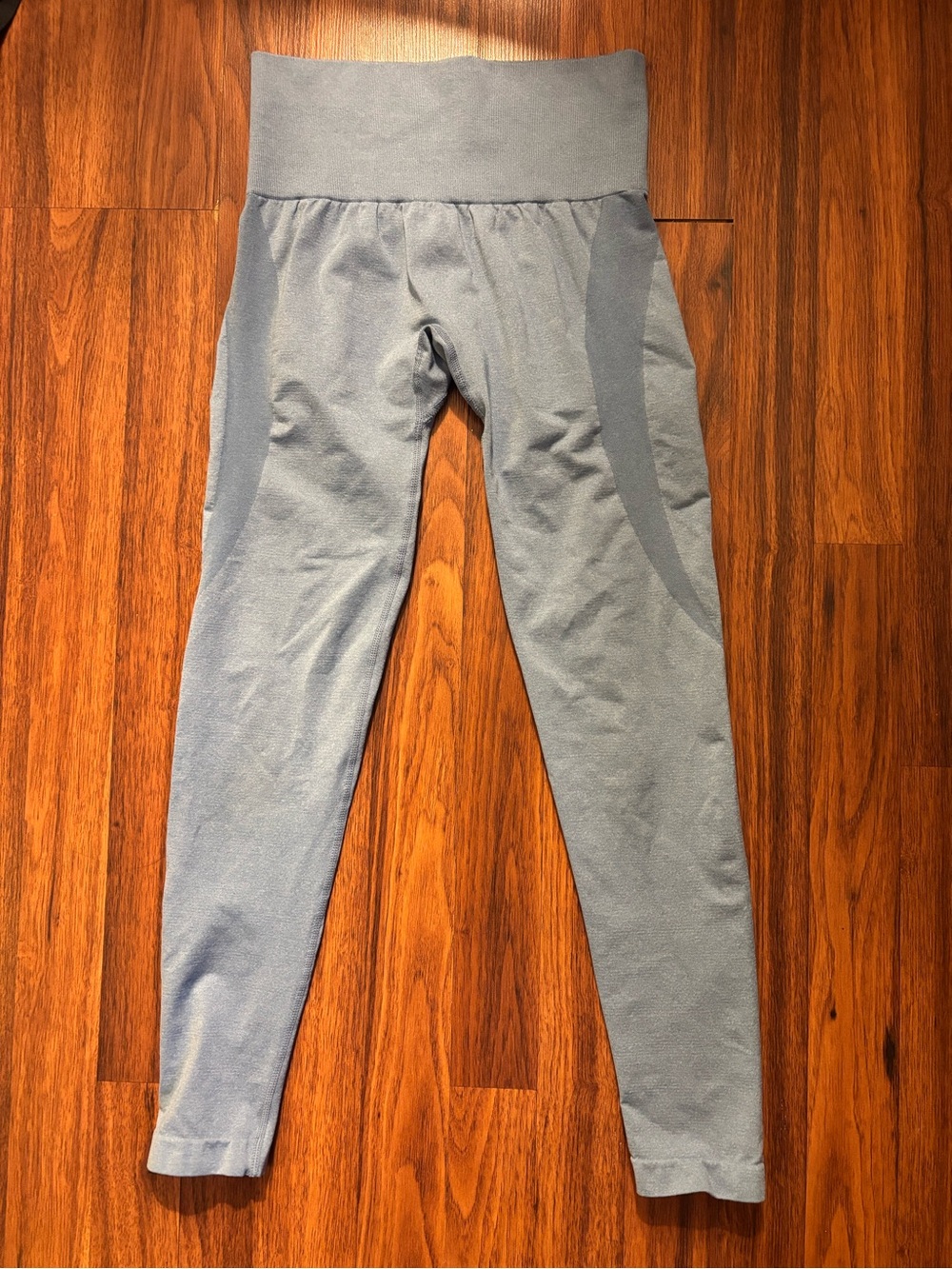 NVGTN Light Blue Contour Seamless Leggings High Waisted Athletic Workout